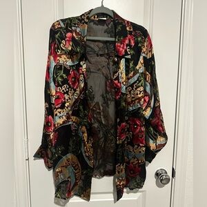 Vikki Vi Multicolor Floral Jacket